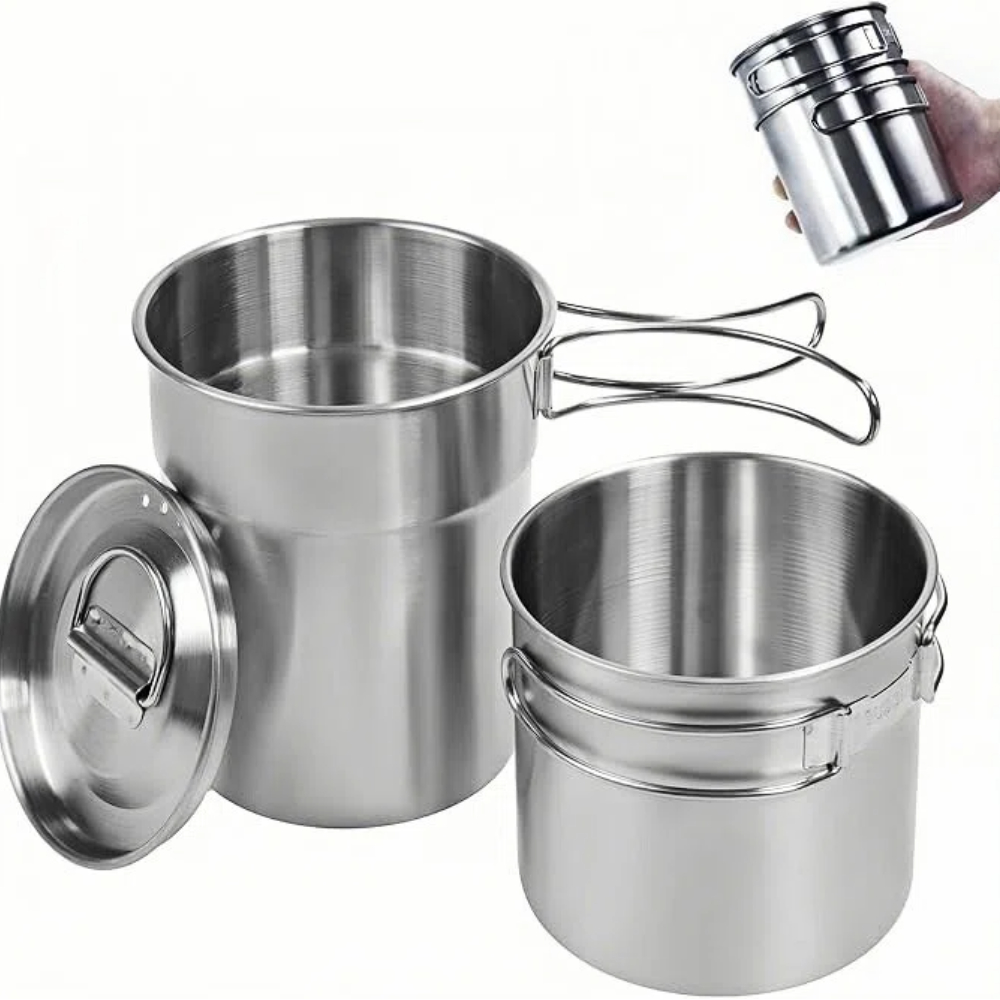 Camping Cooking Kit - Tasses et mugs de camping pliables,