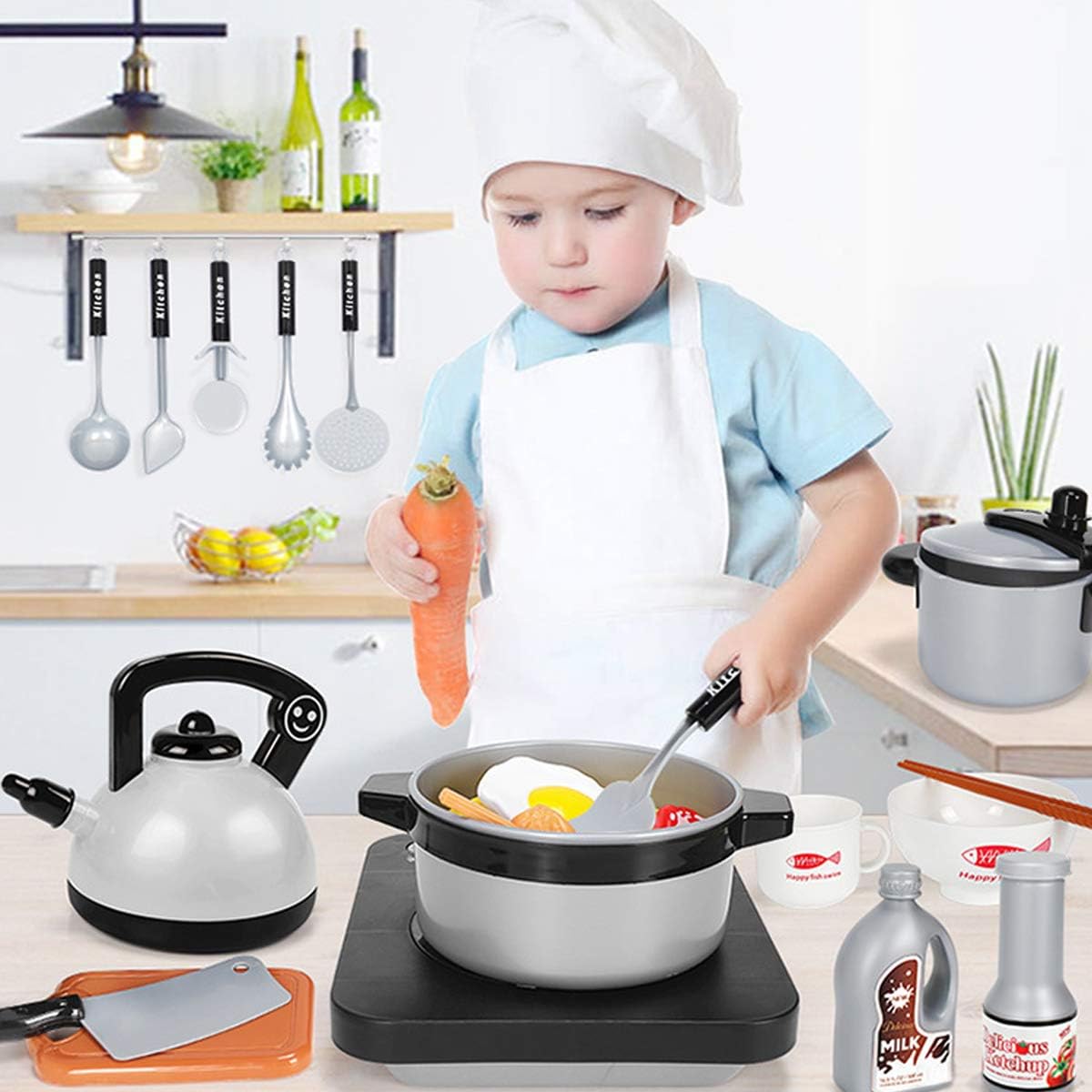 Camping Cooking Kids - Ensemble de jouets de cuisine pour