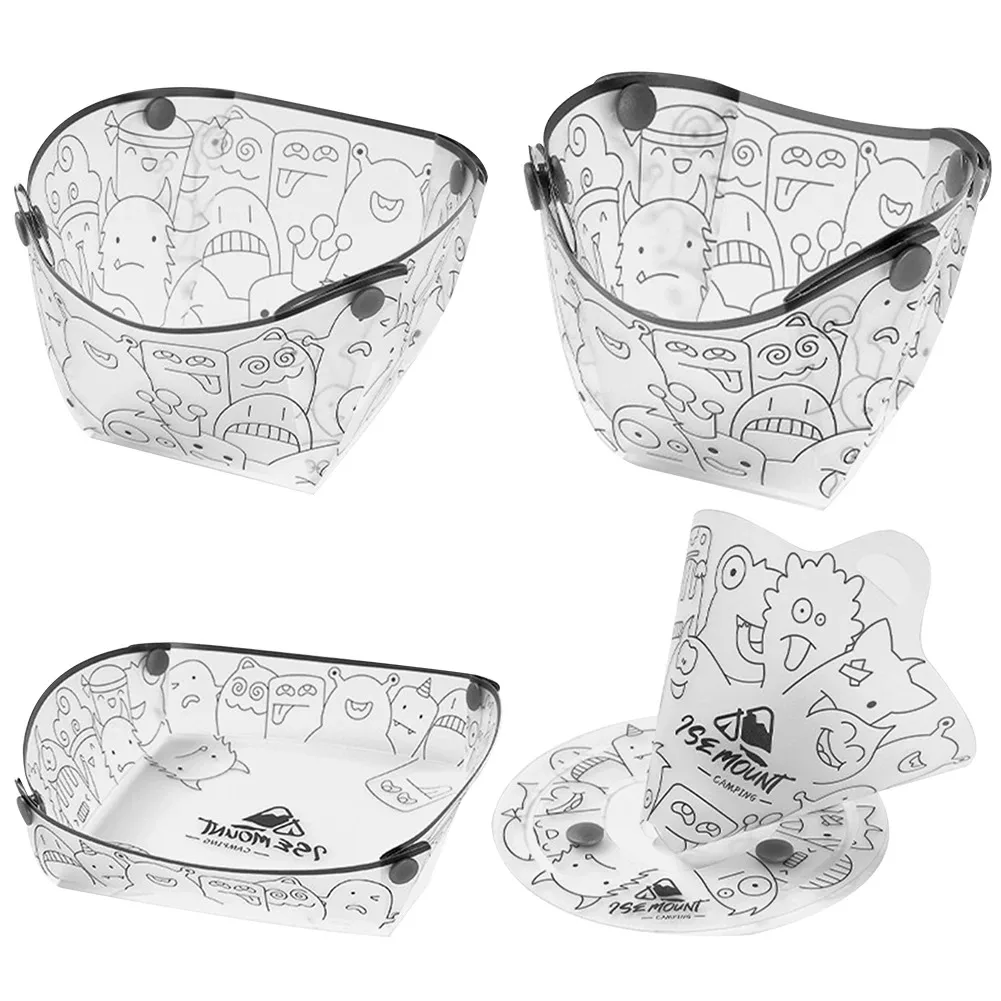 Camping Cooking Bowl - Vaisselle pliable en PP, ensemble de