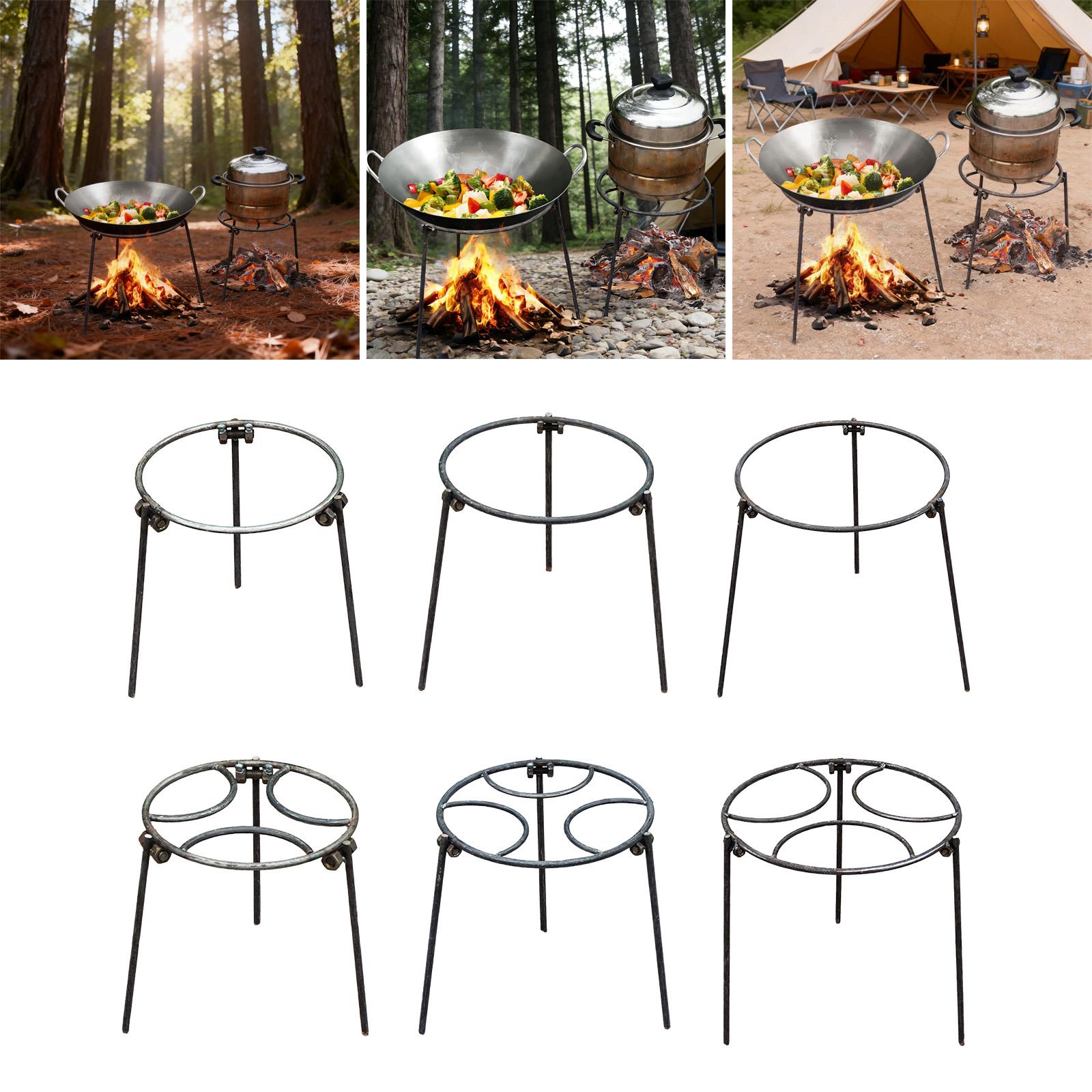 Camping Cooking Grate - Trépied pour feu de camp, support
