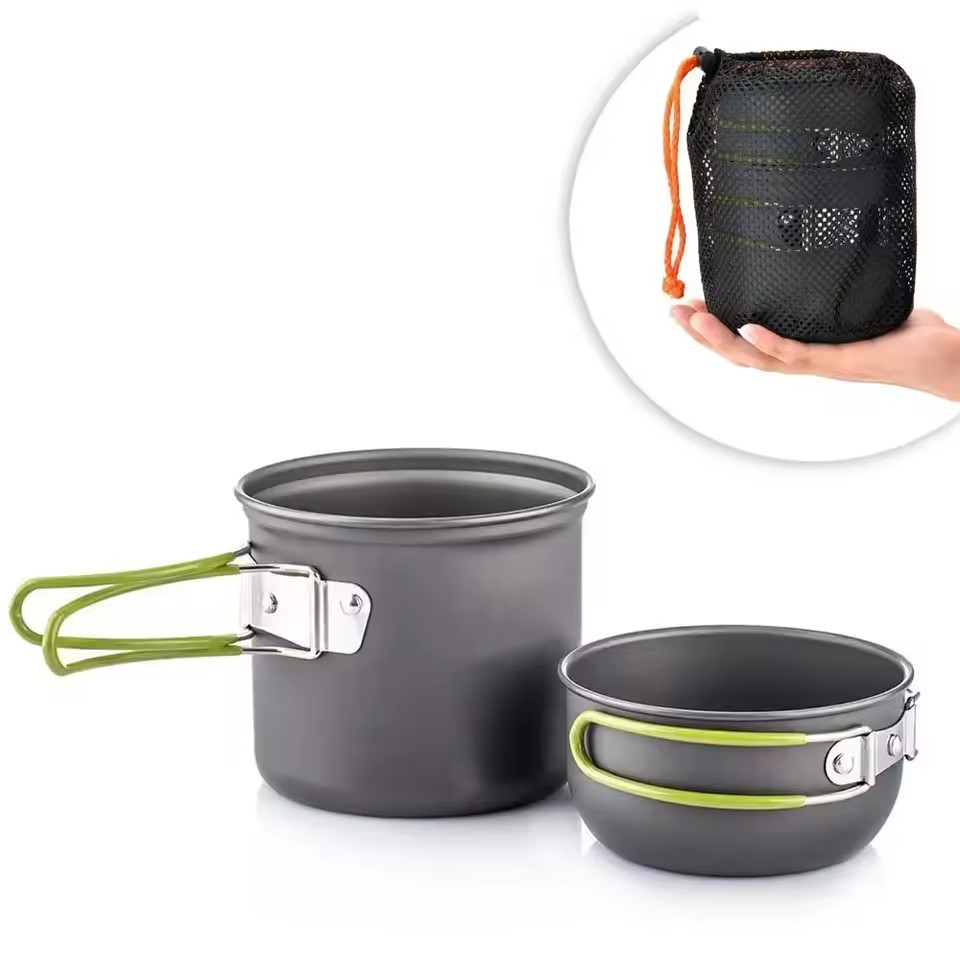 Camping Cooking Kit - Ustensiles de cuisine de Camping ultralégers,