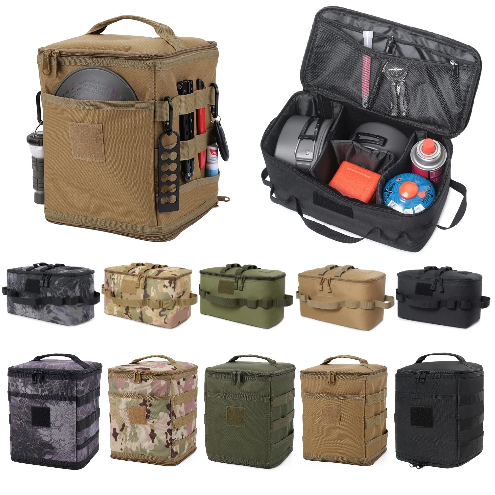 Camping Cooking Utensils Storage - Pochette tactique, sac de rangement de