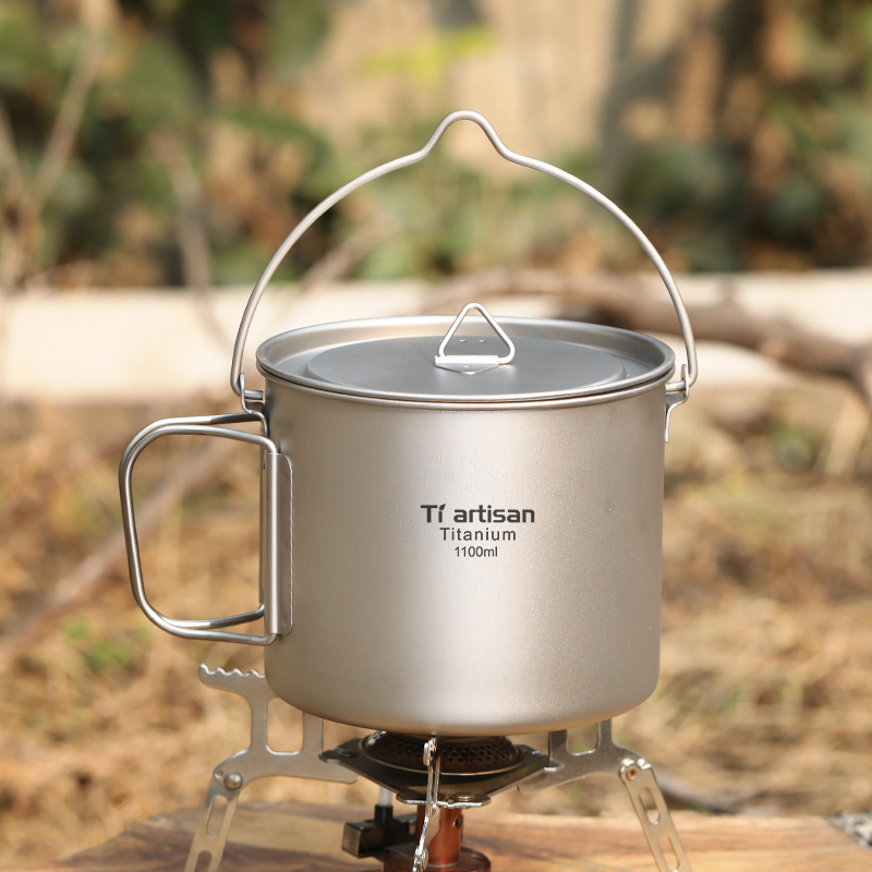 Camping Cooking Pot Set - Tiartisan – ensemble de cuisine d'extérieur