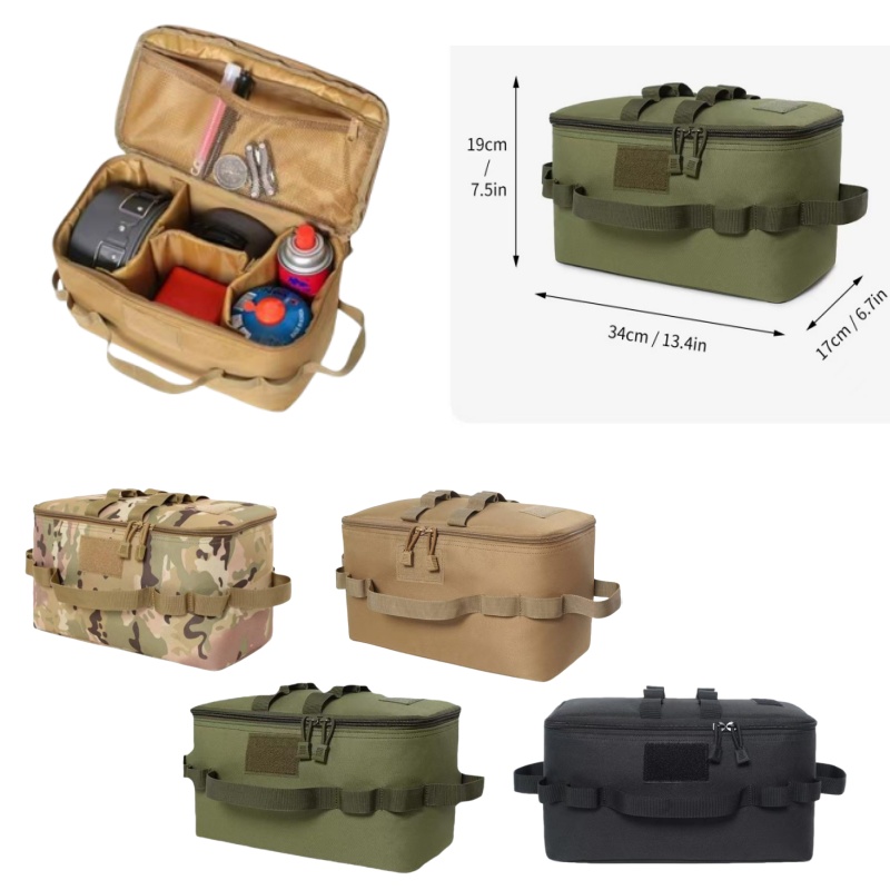 Camping Cooking Utensils Storage - Pochette d'extérieur, sac de rangement de