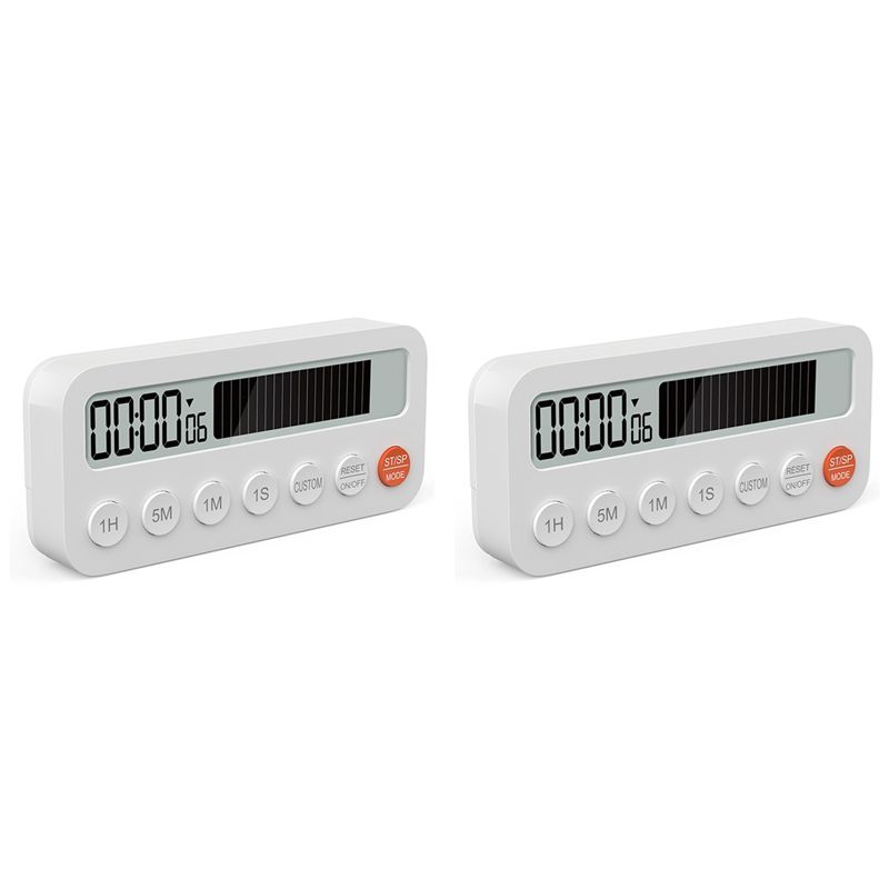Camping Cooking Kids - Minuteur de cuisine numérique magnétique PORK-2X,