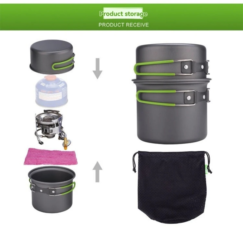 Camping Cooking Kit - BRS-T15A Kit de cuisine de camping
