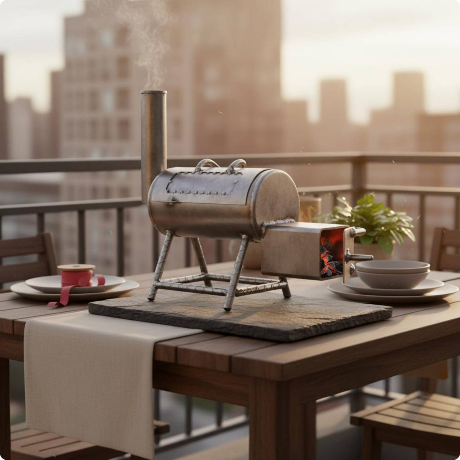 Camping Cooking Gifts - Mini barbecue portable, idée cadeau, petit