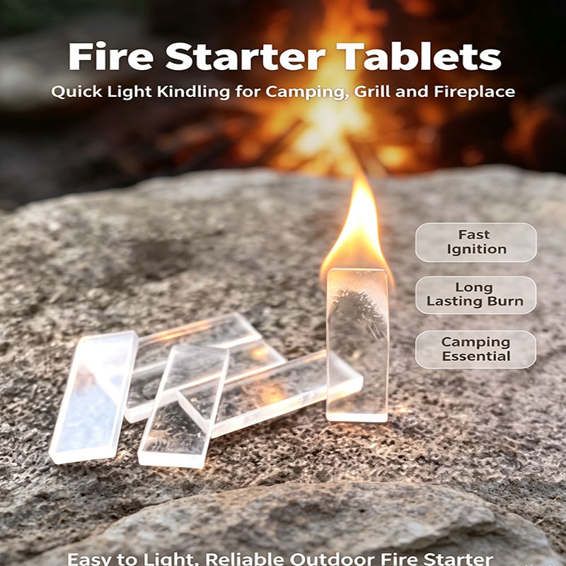 Fire Starter Cube - Lot de 100 cubes de démarrage