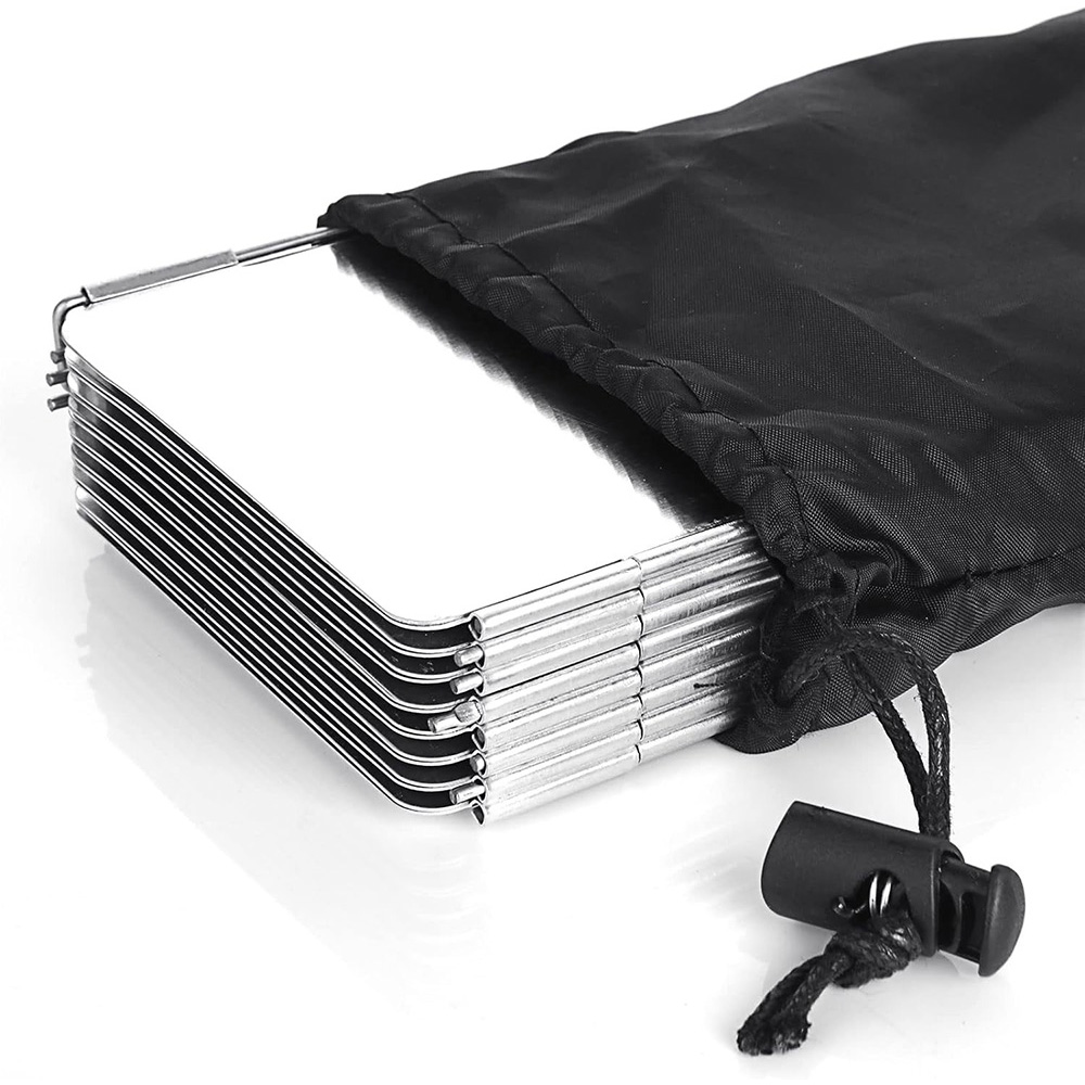 Camping Cooking Set Lightweight - Paravent pliable léger pour réchaud de