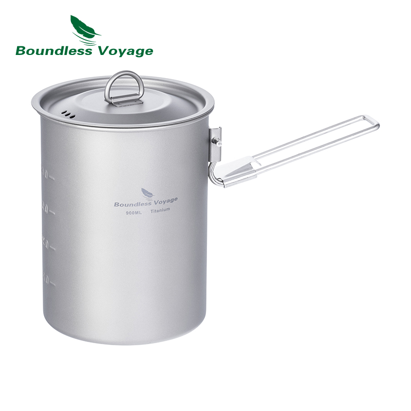 Camping Cooking Kit - Boundless Voyage – Pot en titane