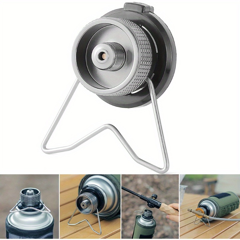 Camping Cooking Lightweight - Adaptateur de cuisinière à gaz Portable,