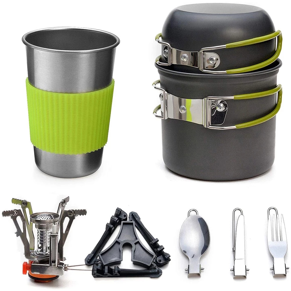 Camping Cooking Kit - Kit d'ustensiles de cuisine de Camping