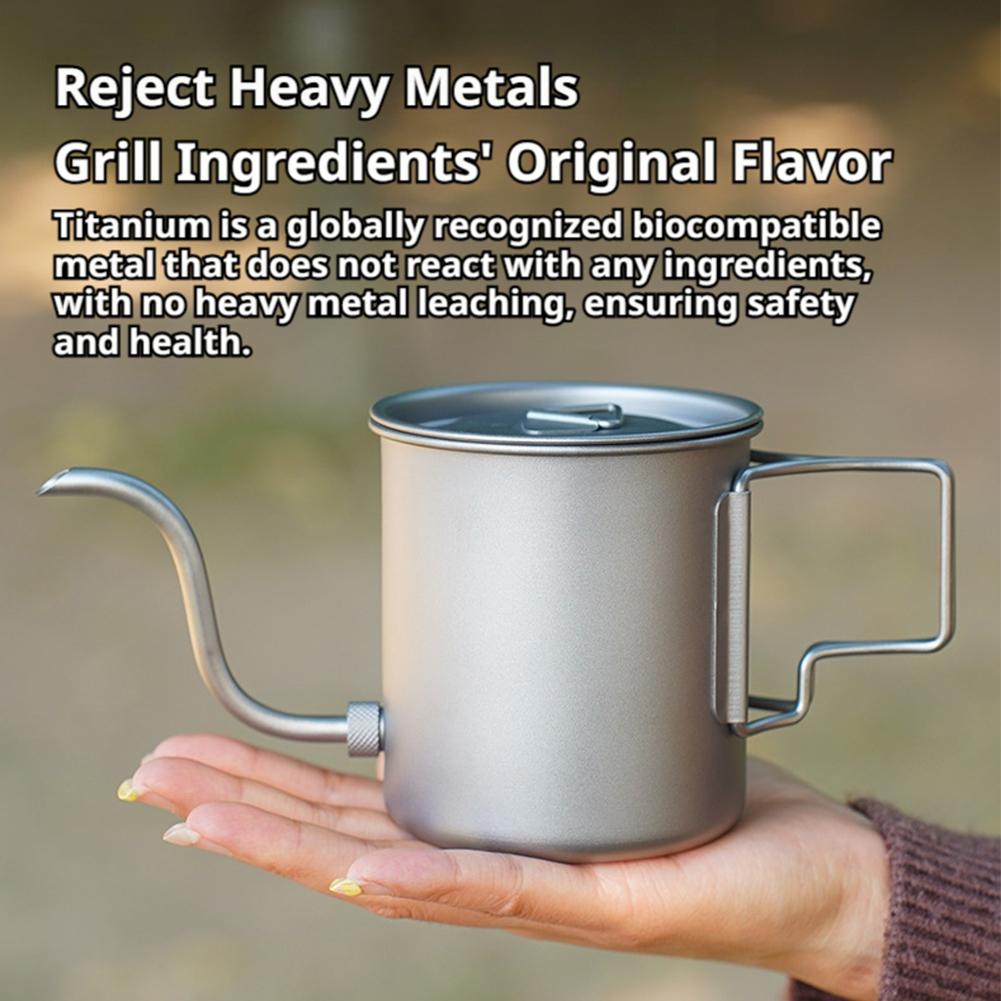 Cafetière légère en titane de  - Camping Cooking Set Lightweight avis et prix