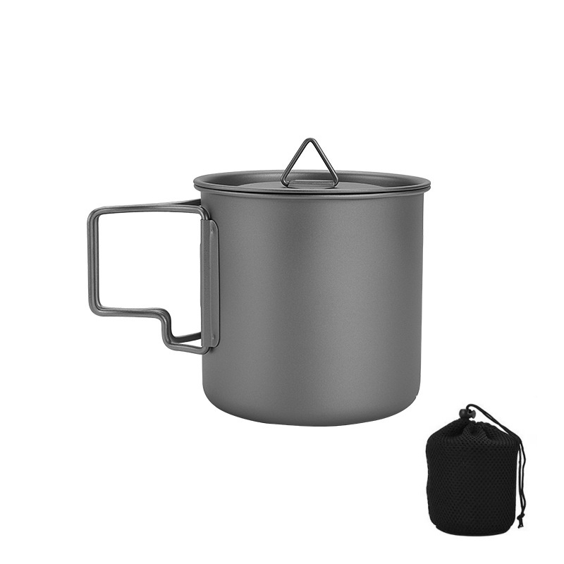 Mug de camping en titane avec  - Camping Cooking Set Lightweight avis et prix