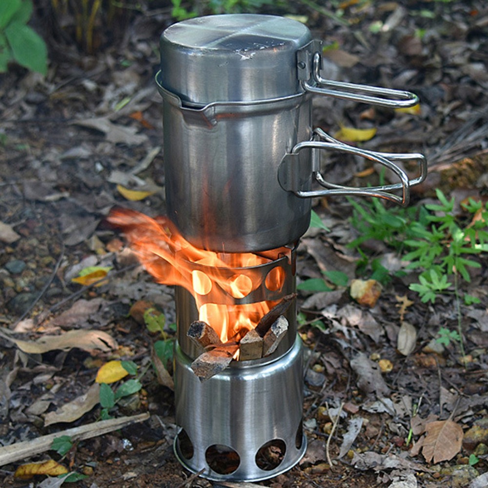 Ensemble de cuisine de camping - Camping Cooking Pot Set avis et prix
