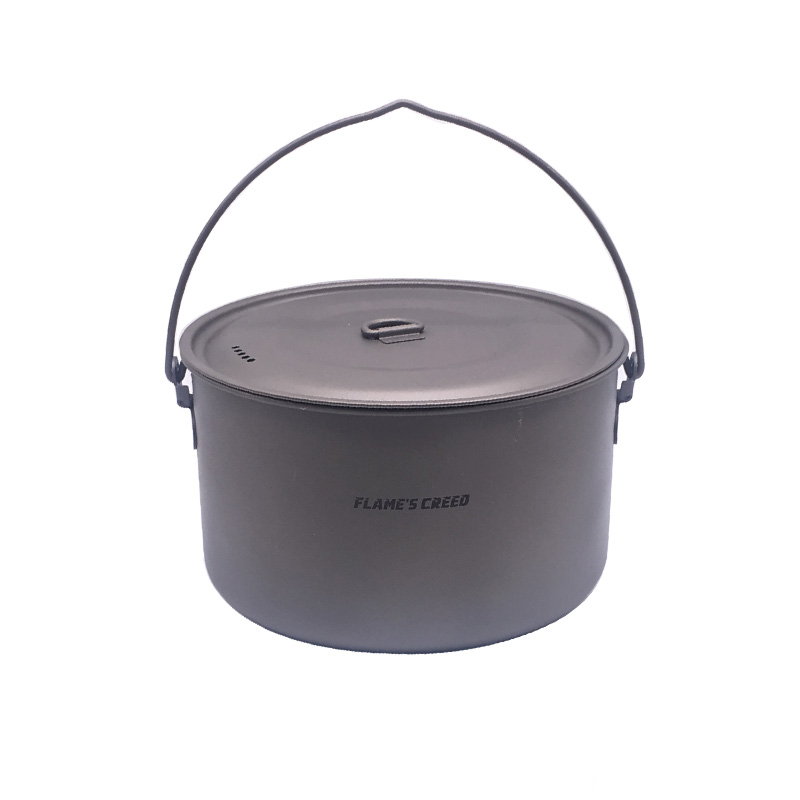 FLAME'S CREED 1100 ml 1950 ml  - Camping Cooking Pot Set avis et prix