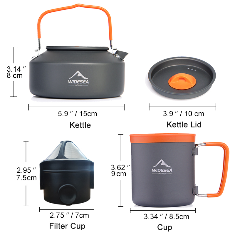 ESEA-Ensemble d'ustensiles de  - Camping Cooking Cup avis et prix