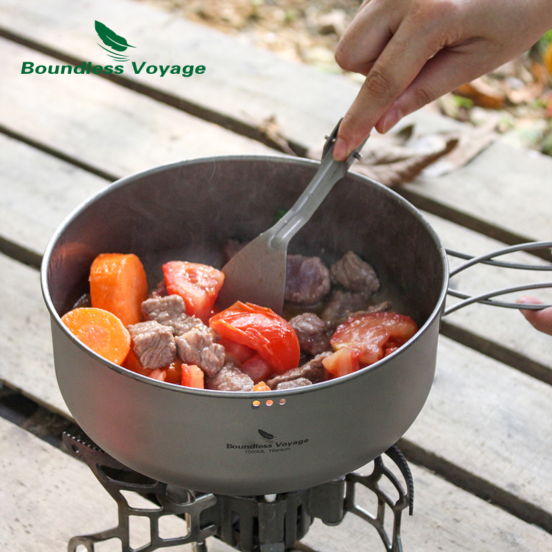 Boundless Voyage – marmite à v - Camping Cooking Frying Pan avis et prix