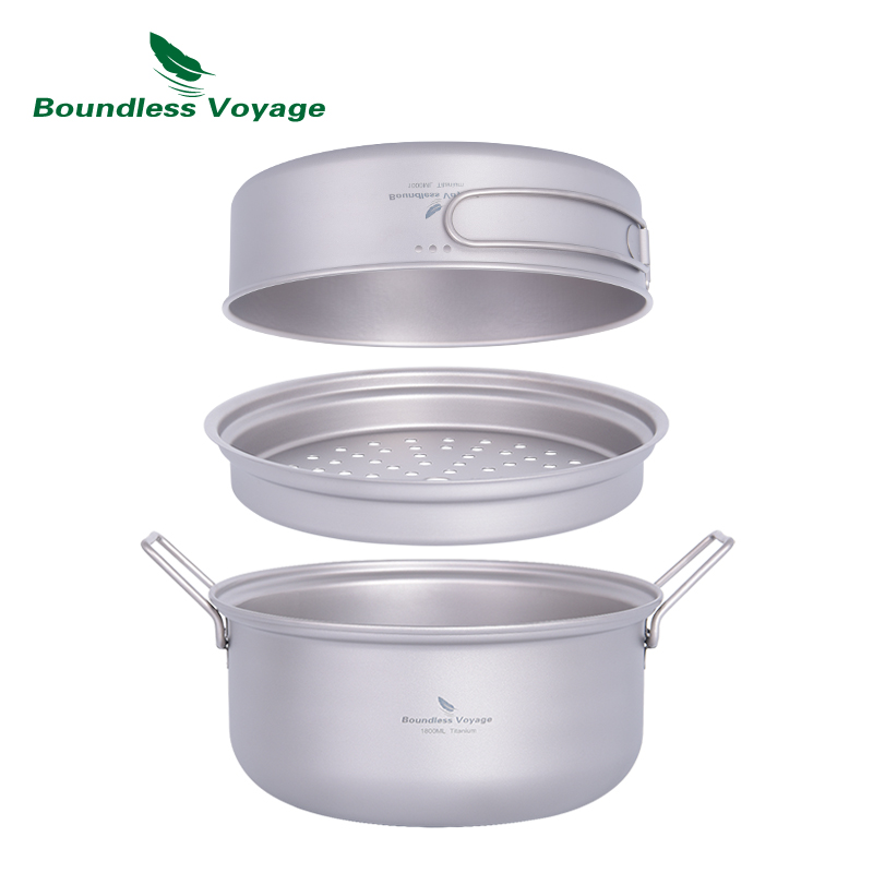 Boundless Voyage – marmite à v - Camping Cooking Frying Pan avis et prix