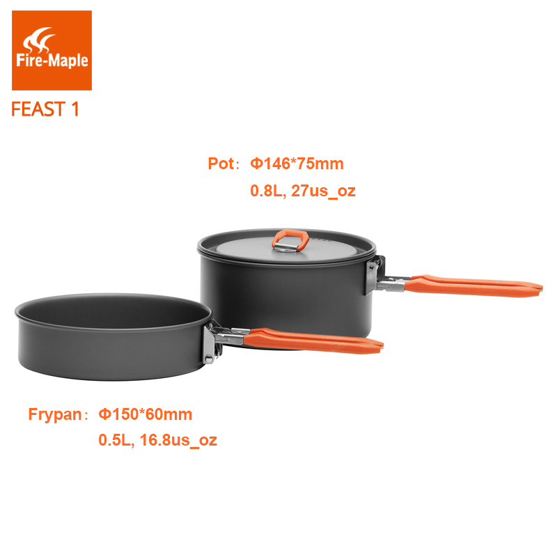 Fire Maple Feast 1 Camping En  - Camping Cooking Pot Set avis et prix