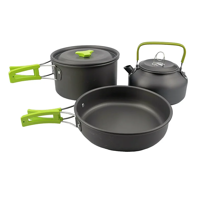 Pot d'extérieur, bouilloire, K - Camping Cooking Kit avis et prix