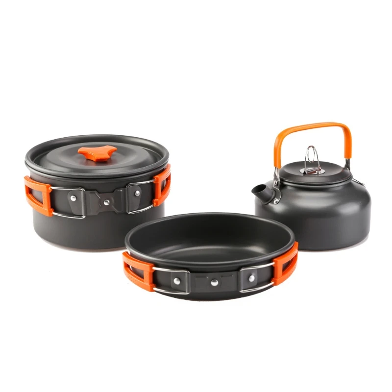 Pot d'extérieur, bouilloire, K - Camping Cooking Kit avis et prix