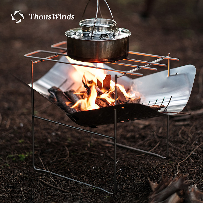 Thous Winds-Mini réchaud à boi - Camping Cooking Grate avis et prix