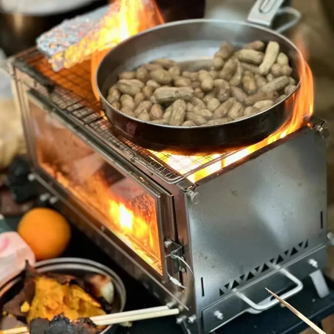 Poêle à bois de chauffage, poê - Camping Cooking Grate avis et prix