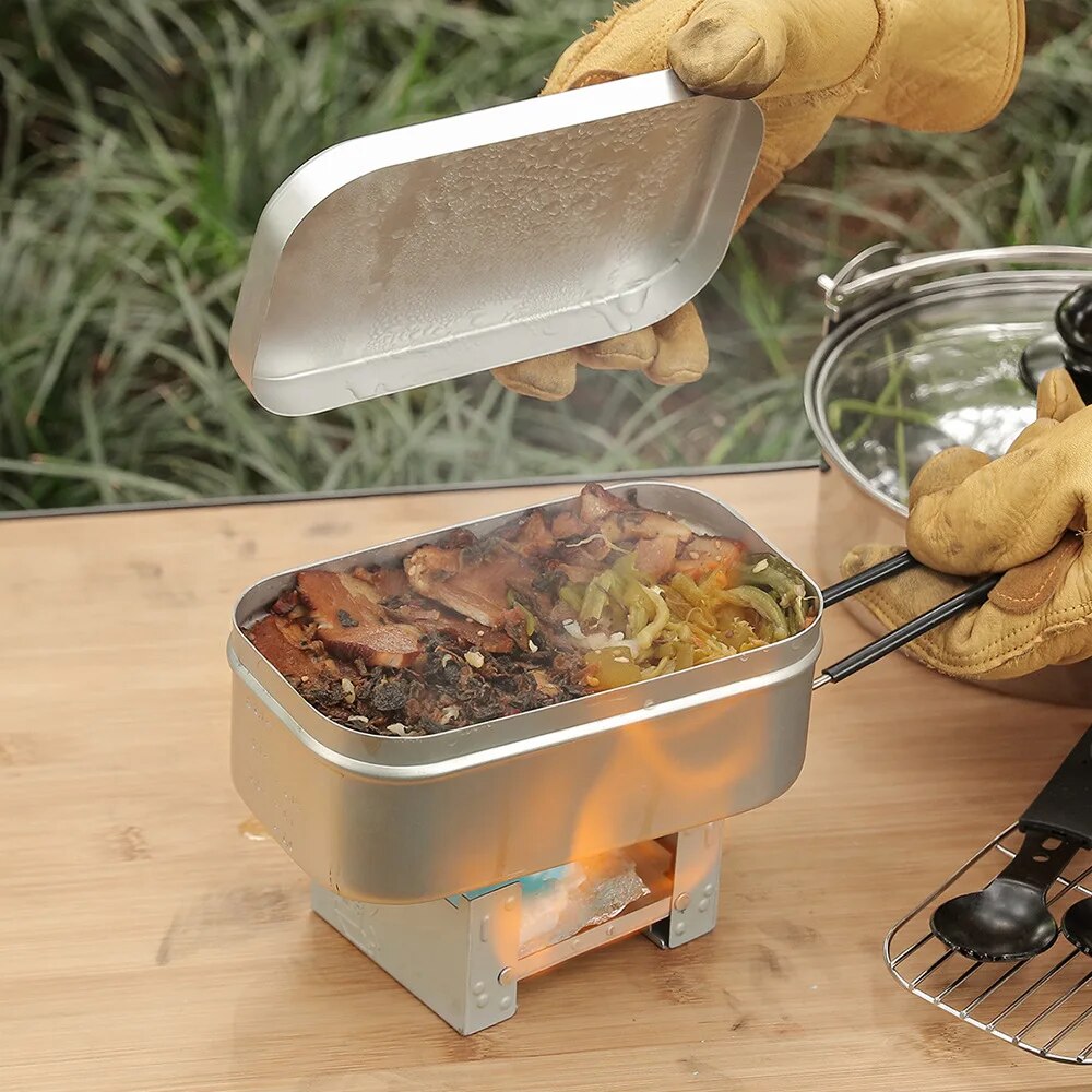 Boîtes à déjeuner en aluminium - Camping Cooking Bowl avis et prix