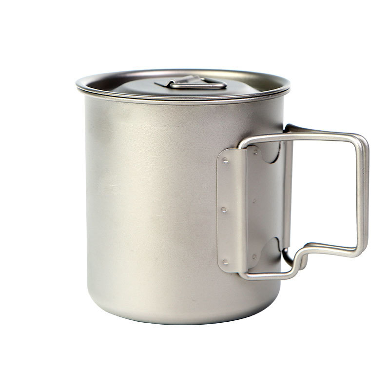 Marmite de camping en titane a - Camping Cooking Cup avis et prix