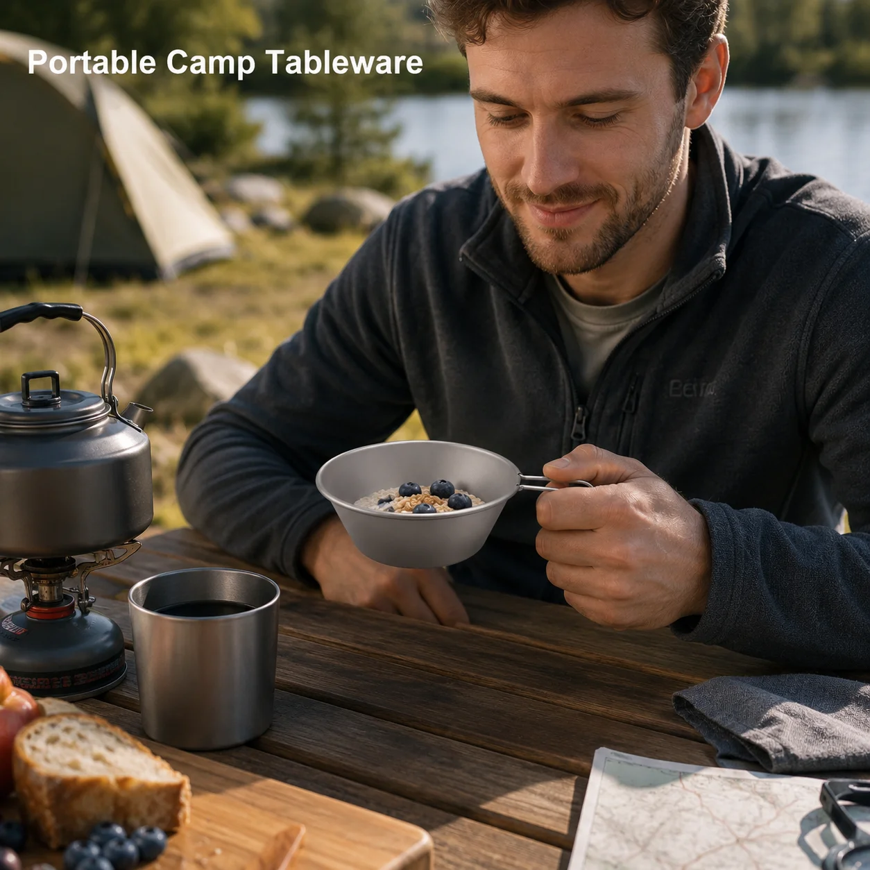 Bol Sierra en titane léger ave - Camping Cooking Set Lightweight avis et prix