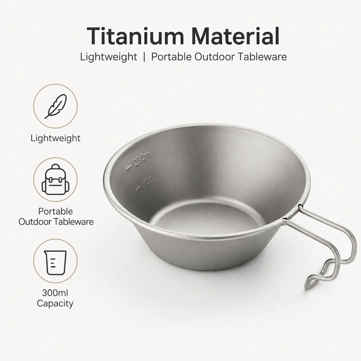Bol Sierra en titane léger ave - Camping Cooking Set Lightweight avis et prix