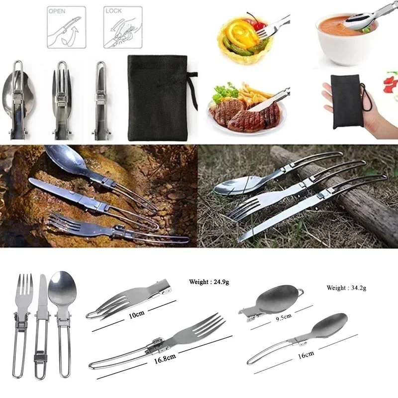 Nouveau Pot de Camping Portabl - Camping Cooking Pot Set avis et prix