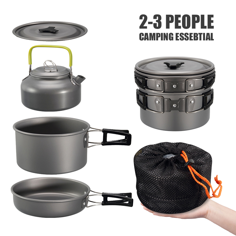 WESTTUNE – Kit d'ustensiles de - Camping Cooking Pots And Pans avis et prix