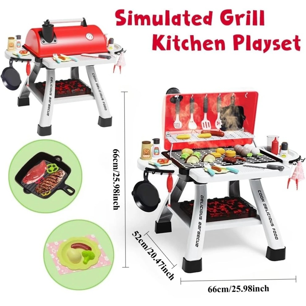 Ensemble de jouets barbecue po - Camping Cooking Kids avis et prix