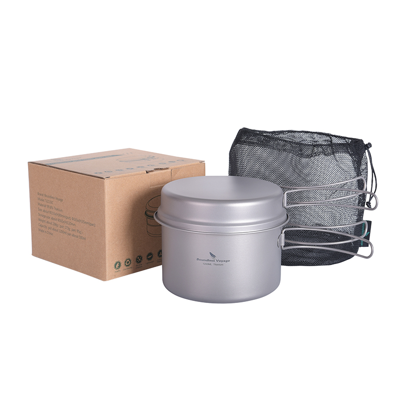Poêle à frire en titane Boundl - Camping Cooking Frying Pan avis et prix
