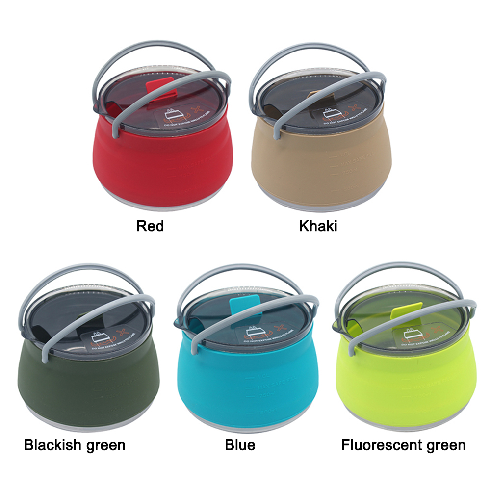 Bouilloire en silicone pour l' - Camping Cooking Gifts avis et prix