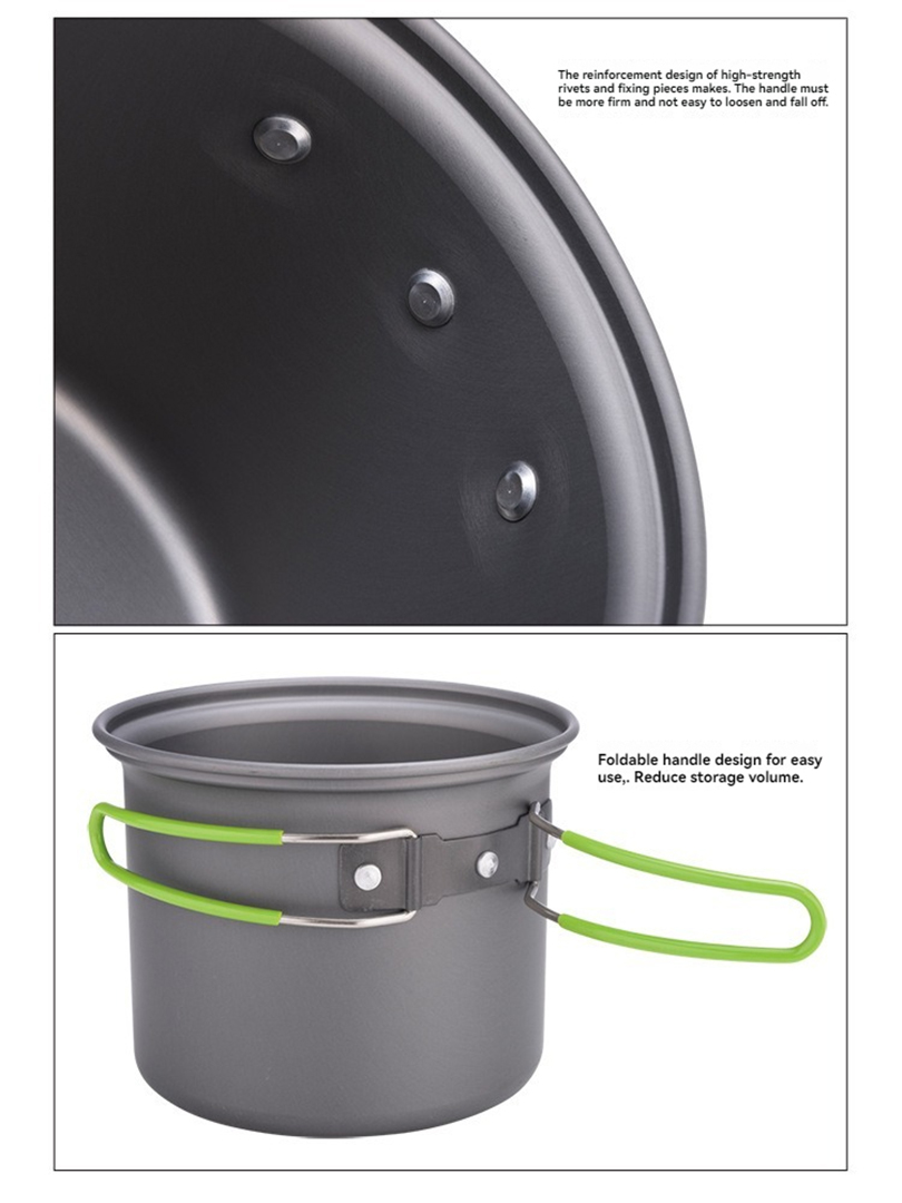 BRS-T15A Kit de cuisine de cam - Camping Cooking Kit avis et prix