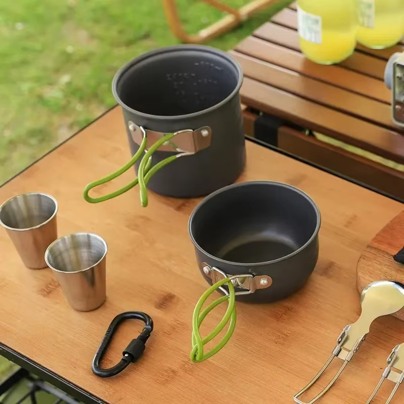 Kit de cuisine de randonnée en - Camping Cooking Gear Set avis et prix