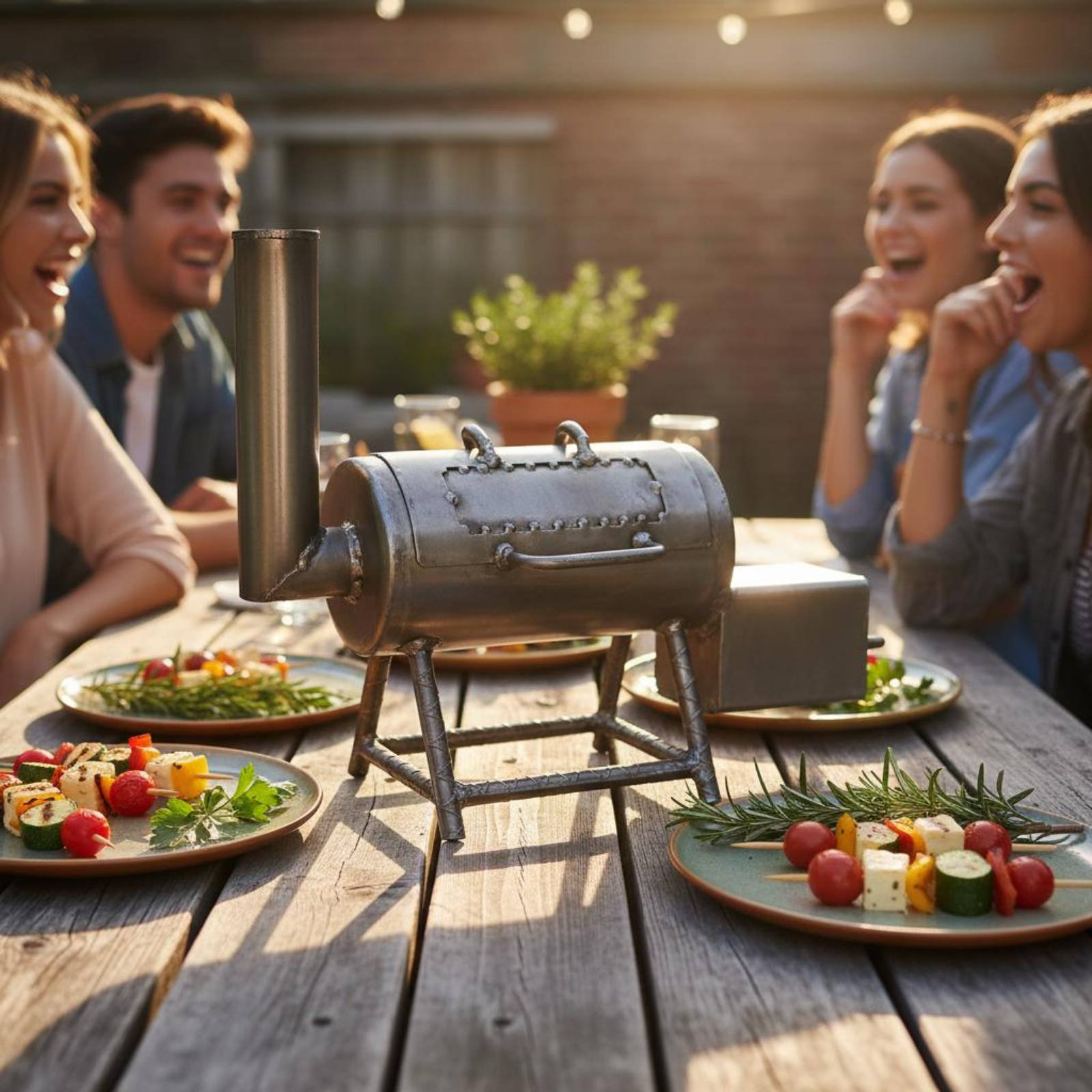 Mini barbecue portable, idée c - Camping Cooking Gifts avis et prix