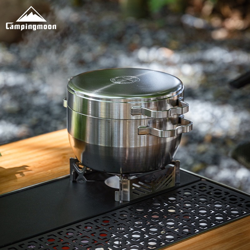 Marmite suspendue d'extérieur  - Camping Cooking Frying Pan avis et prix