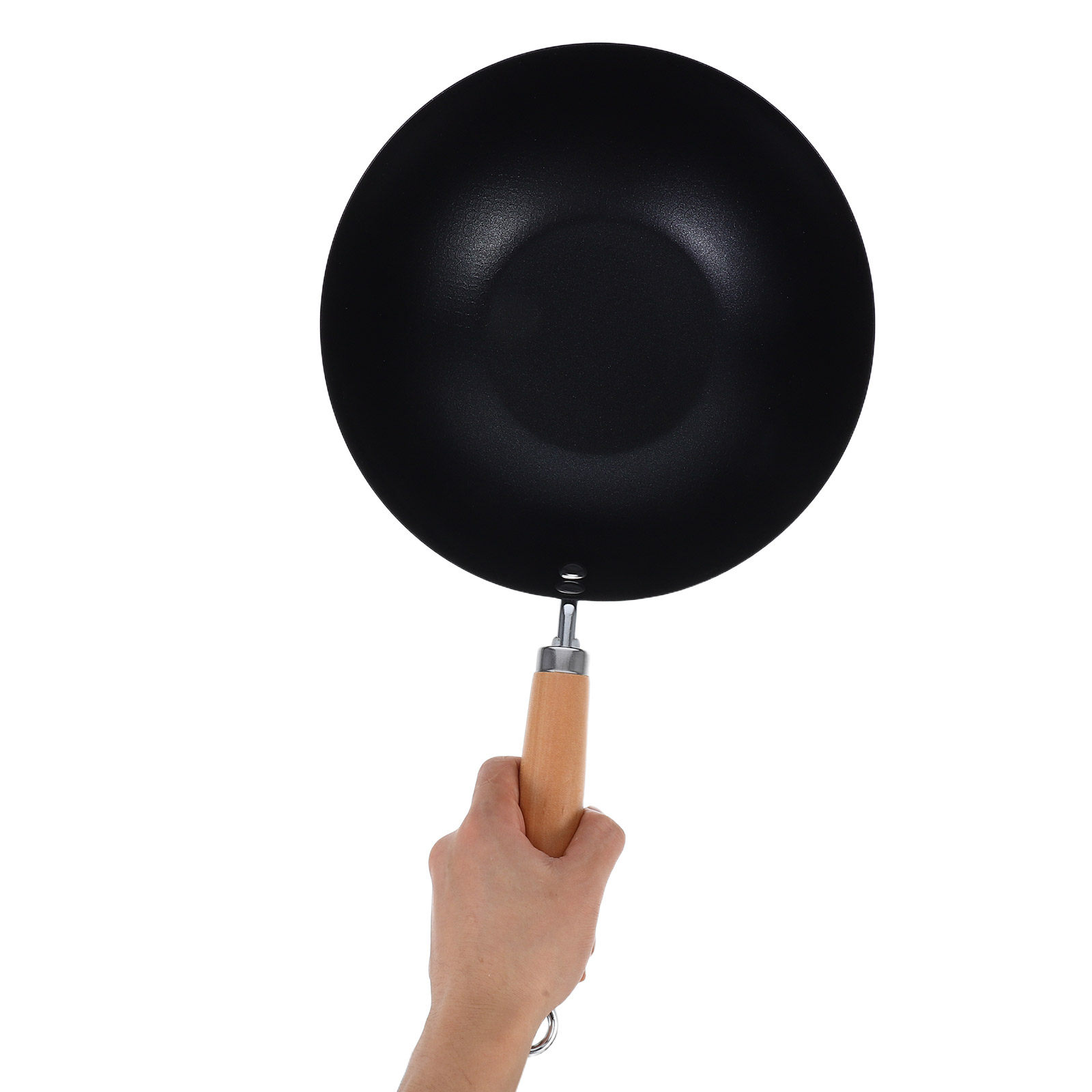 Petite poêle en fer sans revêt - Camping Cooking Frying Pan avis et prix