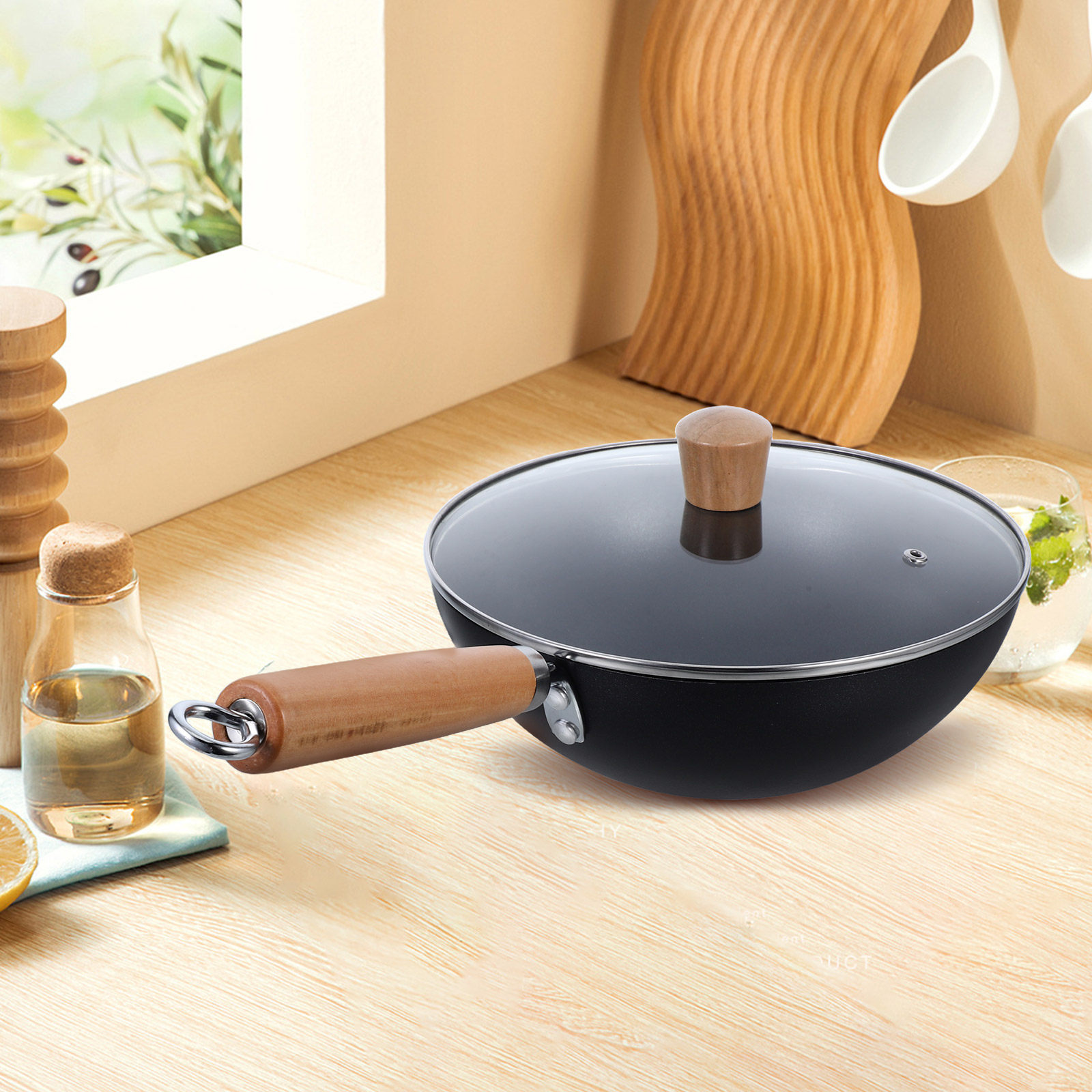 Petite poêle en fer sans revêt - Camping Cooking Frying Pan avis et prix