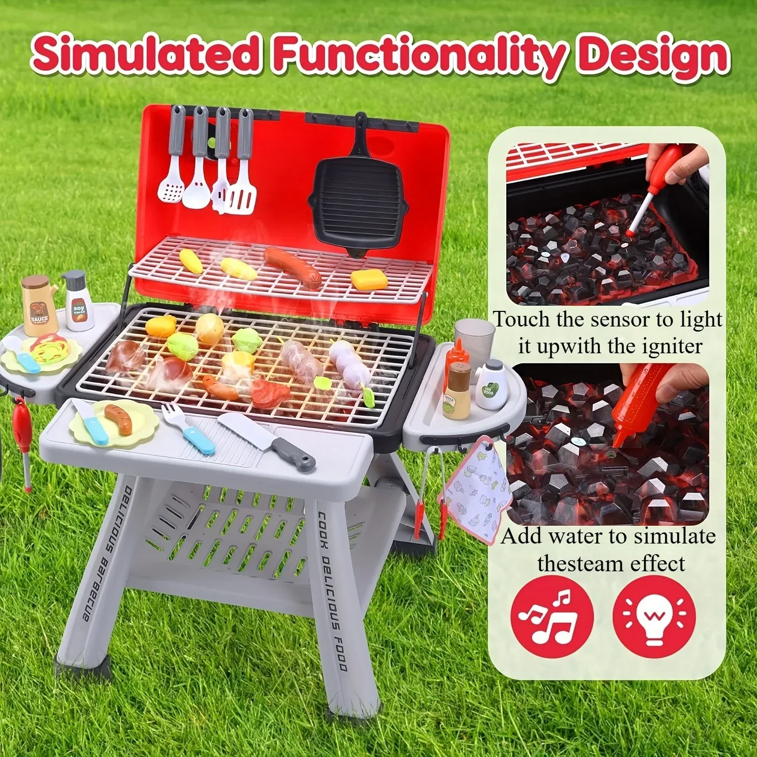 Ensemble de jouets de gril de  - Camping Cooking Kids avis et prix