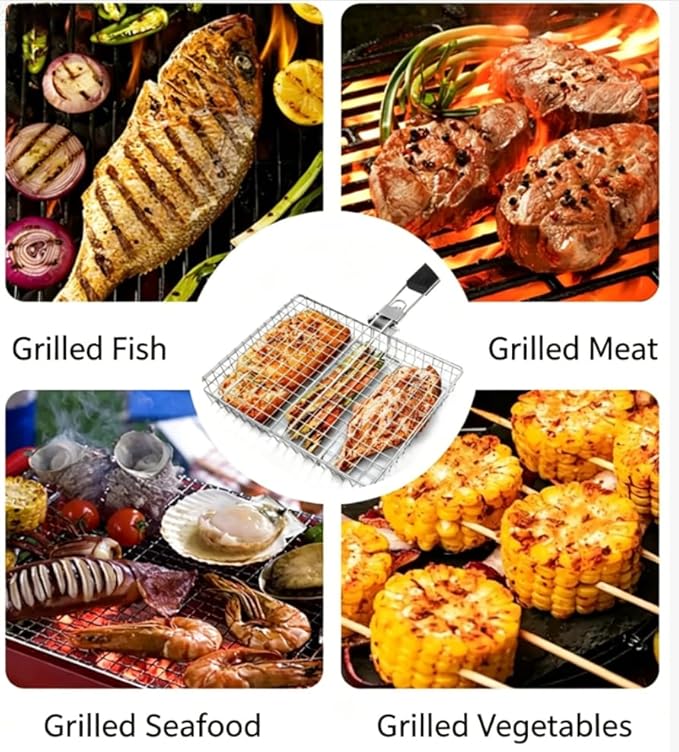 Panier de cuisson pliable port - Camping Cooking Gifts avis et prix