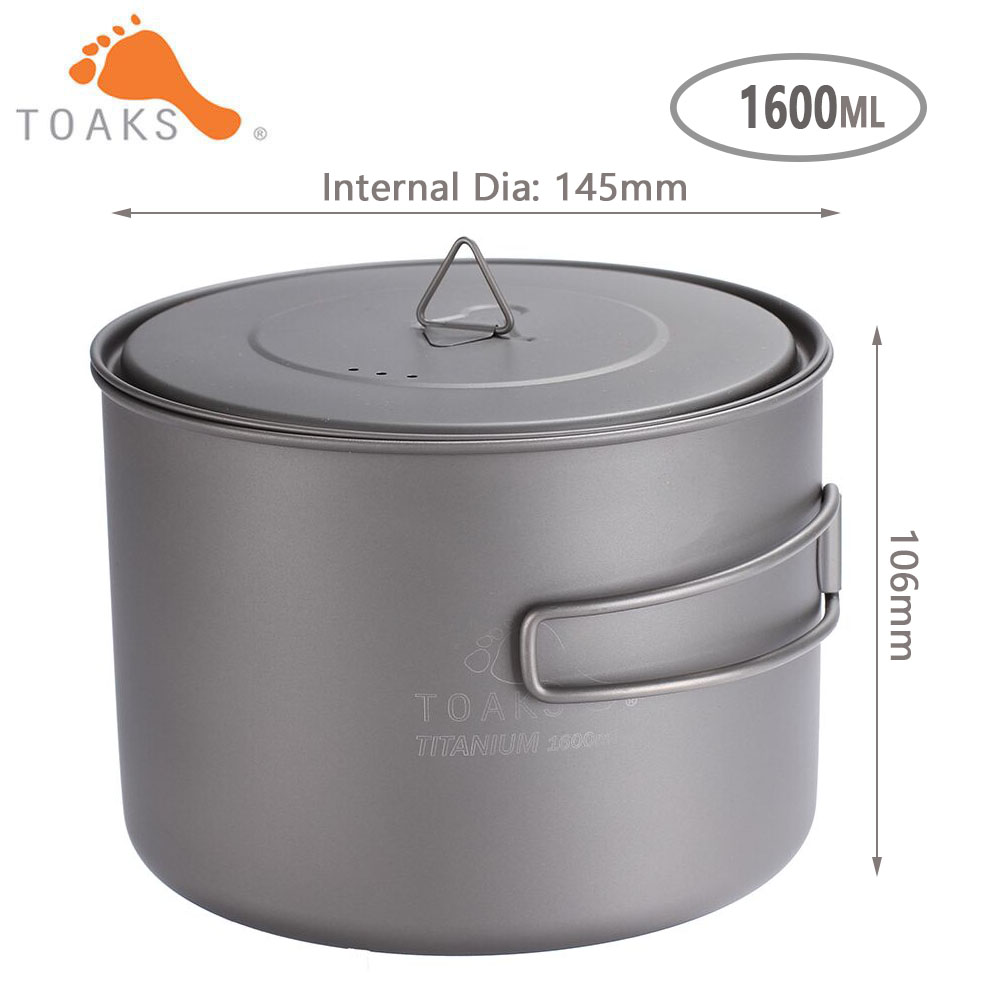 TOAKS-Pot 3 en 1 en Titane Ult - Camping Cooking Bowl avis et prix