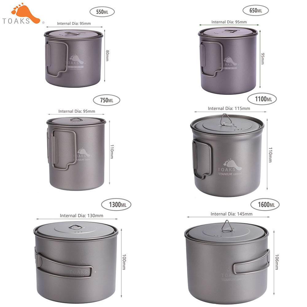 TOAKS-Pot 3 en 1 en Titane Ult - Camping Cooking Bowl avis et prix