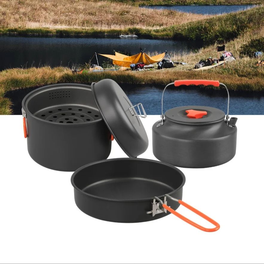 Ensemble d'ustensiles de cuisi - Camping Cooking Pots And Pans avis et prix