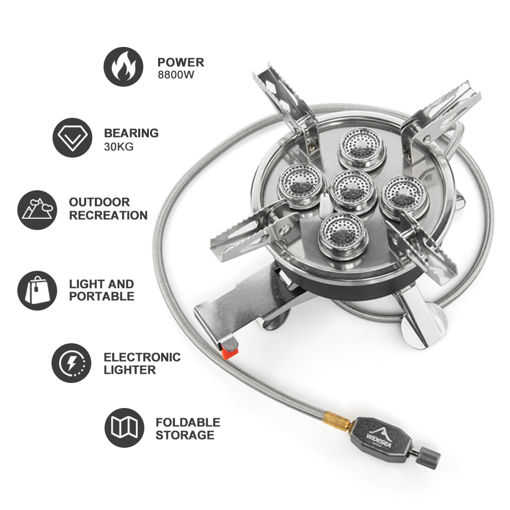 Widesea Camping 5in1 cuisinièr - Camping Cooking Grate avis et prix