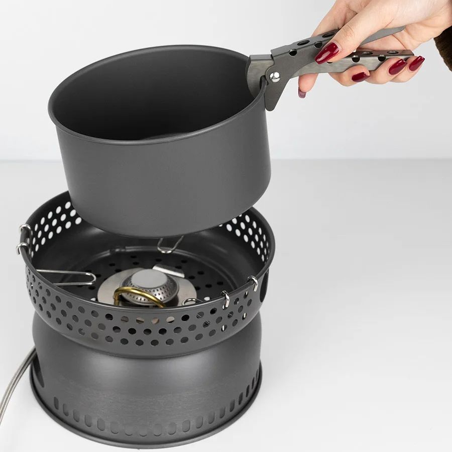 Pot de cuisine en alliage de C - Camping Cooking Frying Pan avis et prix